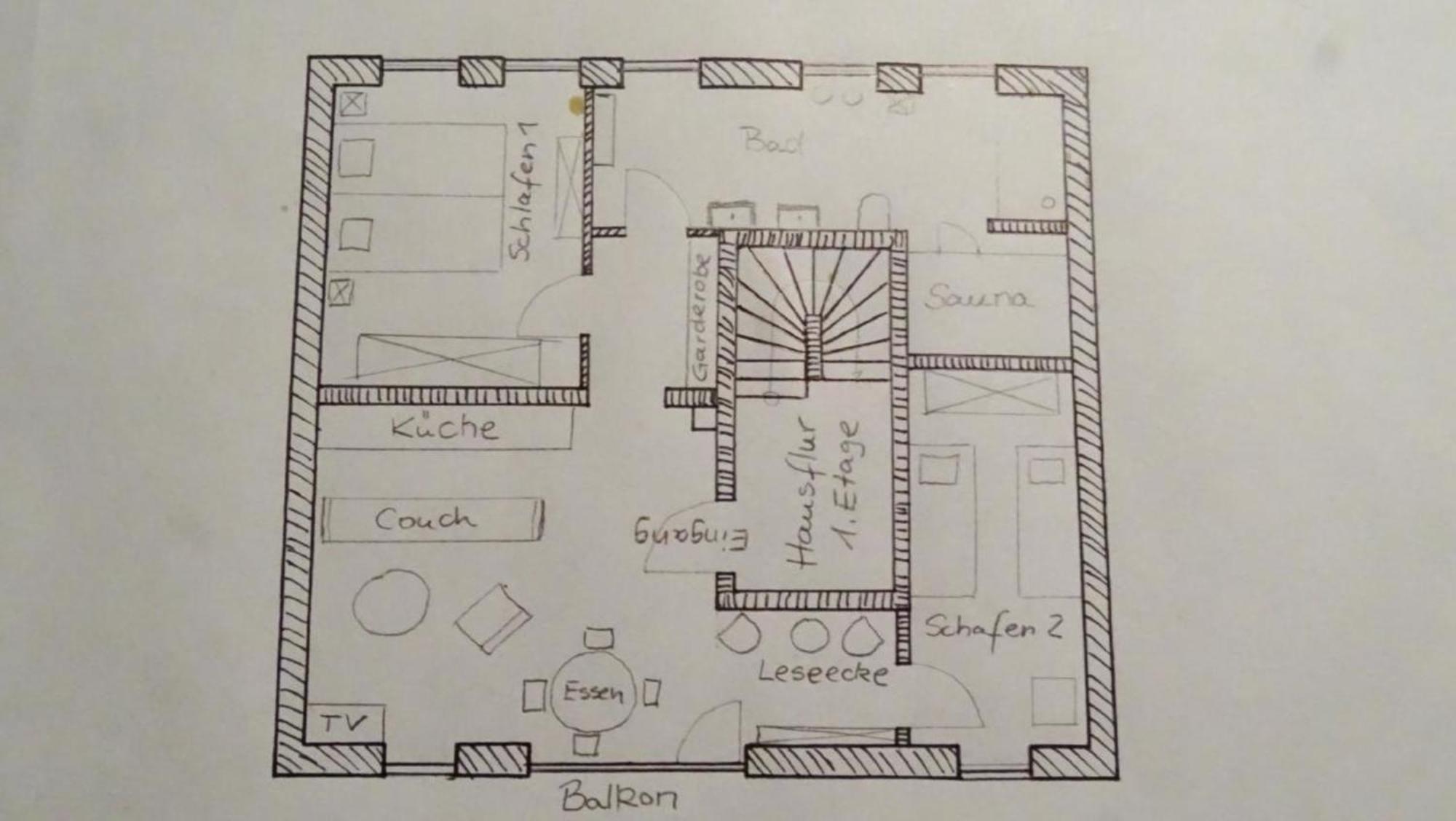 Ferienwohnung Wuennowblick Mit Sauna Röbel 外观 照片